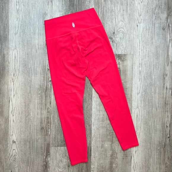 FP Movement Leggings Never Better 7/8 Length women’s Size S Coral NWOT New - Picture 3 of 9